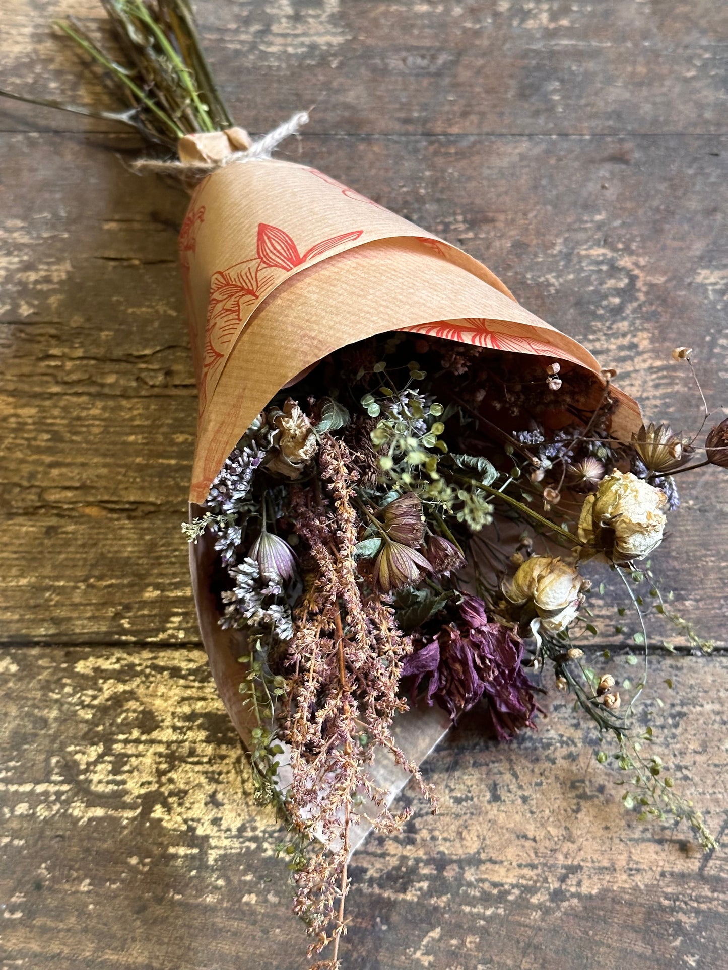 Dried Flower Posy