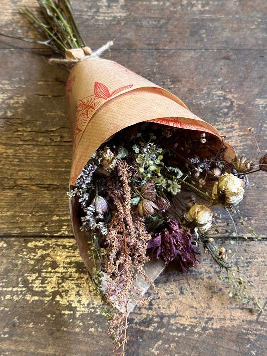 Dried Flower Posy